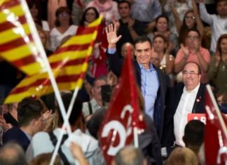 Cataluña sigue siendo el centro preelectoral de la política española