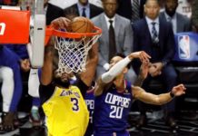 120-91. Davis logra doble-doble en victoria cómoda de Lakers