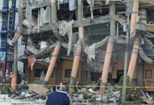 Cinco muertos y cuatro desaparecidos en un terremoto de 6,5 en el sur de Filipinas