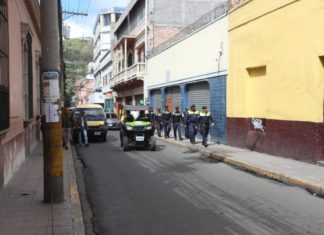 Alcaldía capitalina inició operativos de ordenamiento previo a fiestas navideñas