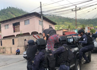 Capturan a sospechosos de asesinatos a las afueras del Estadio Nacional de Tegucigalpa en agosto pasado