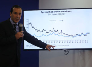 A 5 mil 100 millones de dólares ascienden las reservas internacionales en Honduras