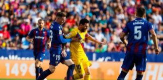 3-1. El Levante se merienda al Barcelona en la segunda parte