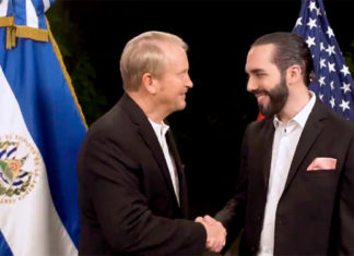 EEUU aplaude que El Salvador avale a Guidó como presidente interino Venezuela