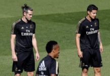 James y Bale hacen trabajo de campo pero no estarán ante el Galatasaray