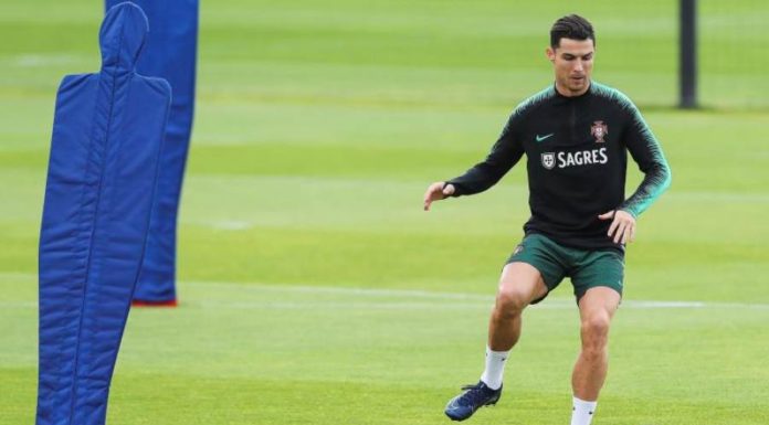 Cristiano Ronaldo aleja rumores al entrenarse con normalidad en Portugal