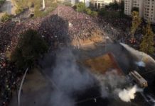 El paso de las semanas no merma las protestas en Chile