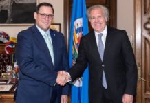 Secretaría General de la OEA y Gobierno de Honduras instalan mesa de evaluación de MACCIH