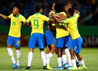 Brasil y Nigeria terminan primeros de sus grupos, Angola y Ecuador segundos