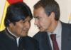 Zapatero declina mediar en Bolivia a pesar de la invitación de Evo Morales
