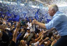 Mauricio Oliva promete reventar urnas con votos azules