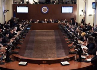 Veintiséis países piden en la OEA elecciones «urgentes» en Bolivia