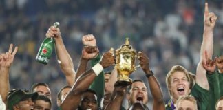 12-32. Sudáfrica, campeón mundial al derrotar con justicia a Inglaterra