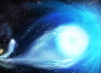 Un agujero negro expulsa a una estrella superrápida de la Vía Láctea