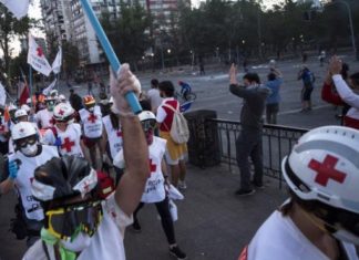 Médicos alertan de la «emergencia» por los heridos oculares en las protestas en Chile