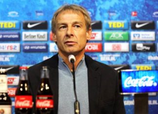 Klinsmann entrenará al Hertha hasta el final de temporada