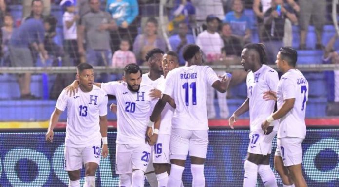 La Selección de Honduras viajó a Martinica para el partido del jueves