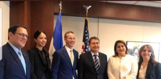 Presidente Hernández sostiene reunión con el secretario de Seguridad de Estados Unidos