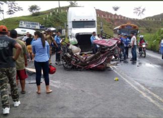Se disparan los accidentes de tránsito en Honduras este fin de semana