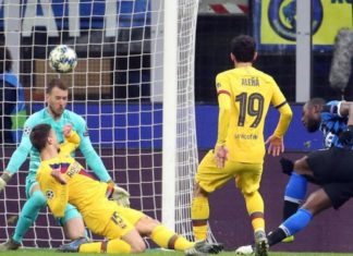 Pérez y Ansu Fati dan la victoria al Barcelona y envían al Inter a la Liga Europa