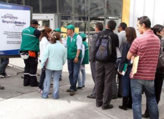 El desempleo en Colombia sube en noviembre al 9,3 %