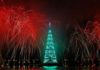Río vuelve a iluminarse con el árbol de Navidad flotante más grande del mundo