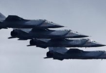 Se estrella un avión militar en el noroeste de Irán