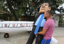 Figuras de presidente y su hermano preso en EEUU serán «quemadas» en Honduras