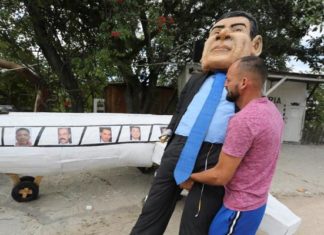 Figuras de presidente y su hermano preso en EEUU serán «quemadas» en Honduras