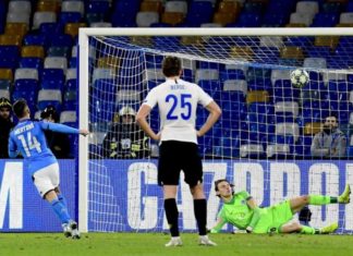4-0. El Nápoles se mete en octavos como segundo clasificado