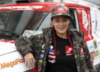 Fernanda Kanno, única mujer de toda América en el estreno del Dakar en Arabia