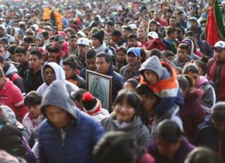 La fe de diez millones de personas loa las gracias de la Virgen de Guadalupe
