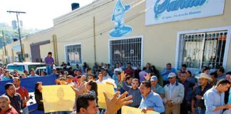 Sindicalistas del SANAA denuncian incumplimiento en pago de prestaciones