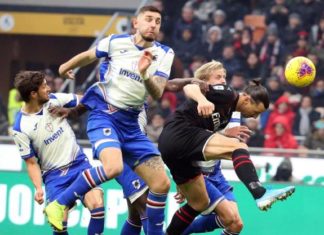 Ibrahimovic debuta con el Milan, pero no puede evitar un nuevo tropiezo