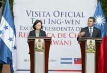 Mandatario hondureño felicita a la presidenta de Taiwán por su triunfo en las elecciones