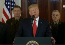 Trump informa de que no hubo «bajas mortales» tras ataques iraníes