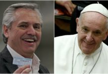 El presidente argentino se reunirá con el papa en el Vaticano el 31 de enero