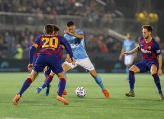 El Barcelona casi se ahoga en su posesión: 79 por ciento