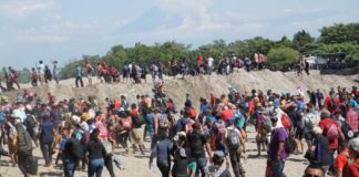 México arrestará migrantes centroamericanos que cruzaron frontera por el río