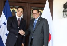 Honduras y Japón revisan en Tegucigalpa las relaciones bilaterales