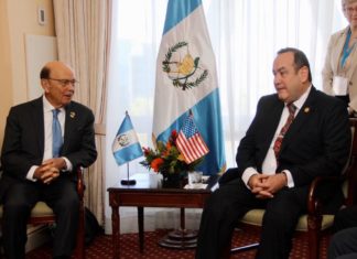 Presidente electo de Guatemala y EE.UU. dialogan sobre inversión y migración
