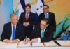Honduras e Israel firman convenios de cooperación diplomática y desarrollo