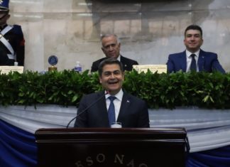 Lucha contra corrupción y reducción de homicidios destaca presidente Hernández en informe anual
