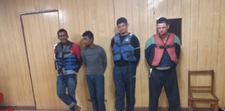 Cuatro hondureños son capturados en Nicaragua con 265 kilos de cocaína