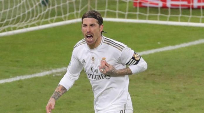 2-3. El Madrid sufre para lograr primer triunfo, con gol de penalti de Ramos