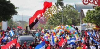 Sandinistas celebran 13 años con el Gobierno de Ortega en Nicaragua
