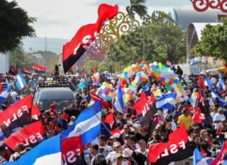 Sandinistas celebran 13 años con el Gobierno de Ortega en Nicaragua