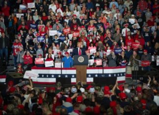 Trump se da un baño de masas en Nueva Jersey y promete detener a la izquierda