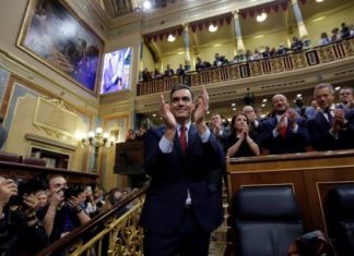 España pone fin al bloqueo político con la elección de Pedro Sánchez
