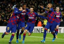 1-0. Messi le regala la primera victoria a Quique Setién